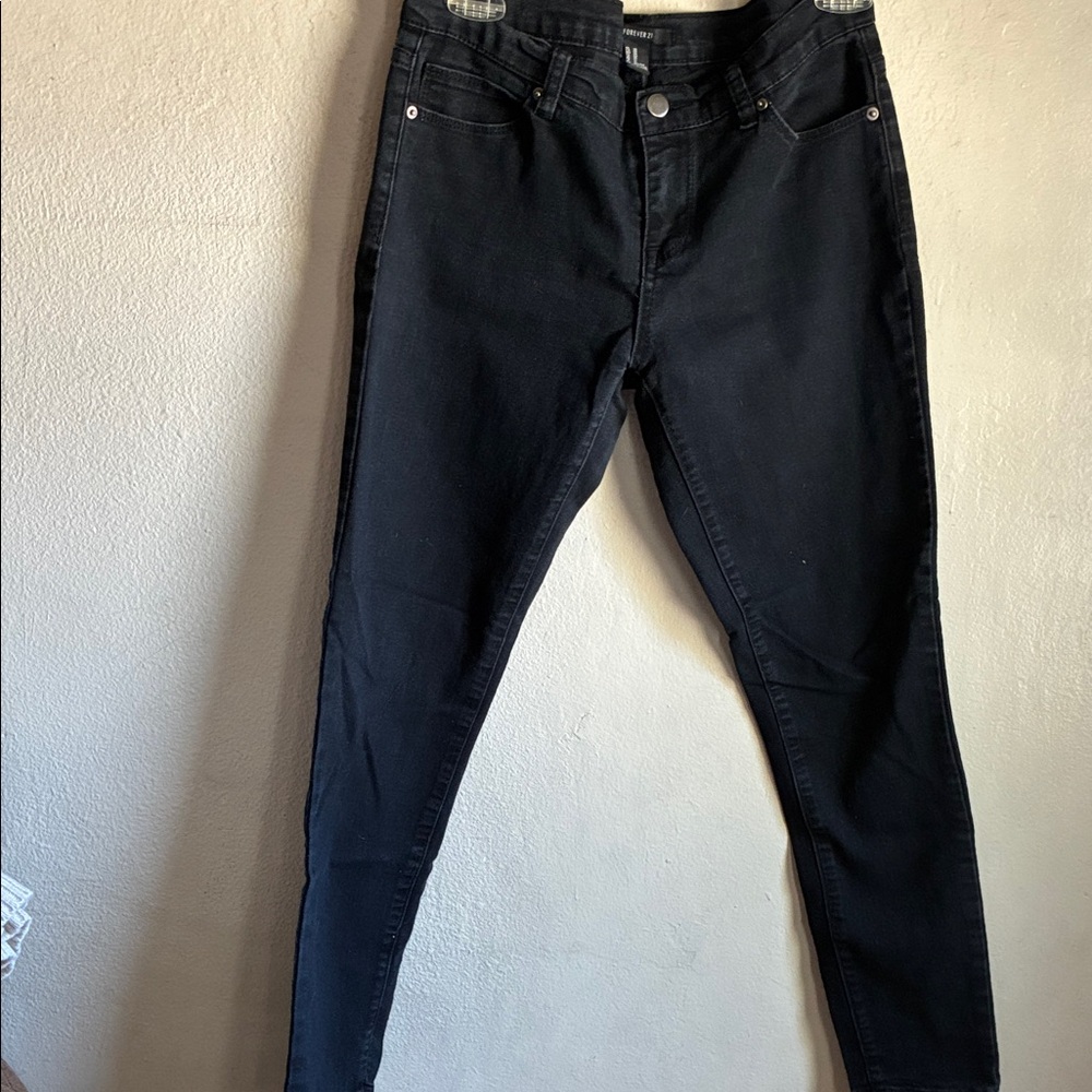 Forever 21 Black Skinny Jeans